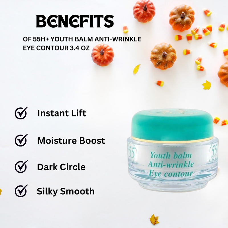 55H+ Youth Balm Anti-Wrinkle Eye Contour 3.4 oz