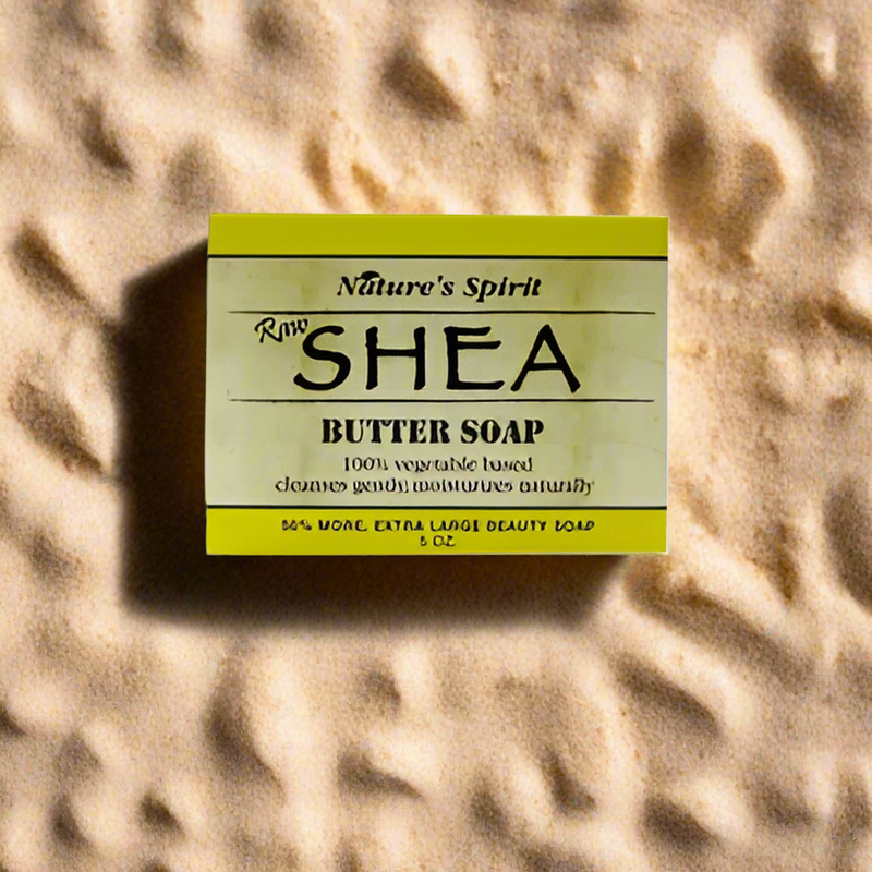 Nature's Spirit Raw Shea Butter Soap Bar 5 oz