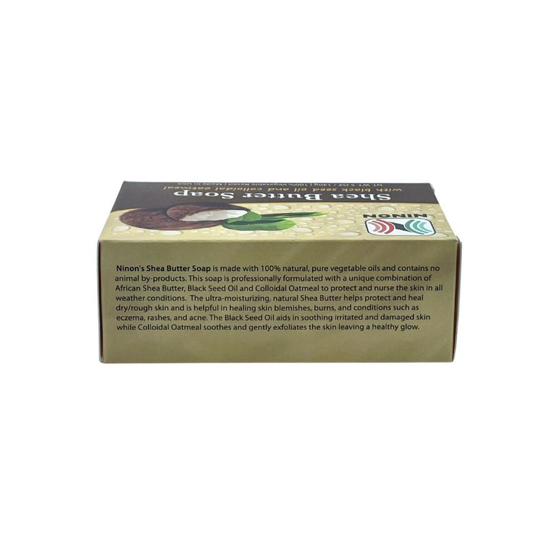 Ninon Shea Butter Soap with black seed oil and colloidal oatmeal 5oz