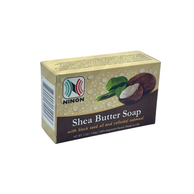 Ninon Shea Butter Soap with black seed oil and colloidal oatmeal 5oz