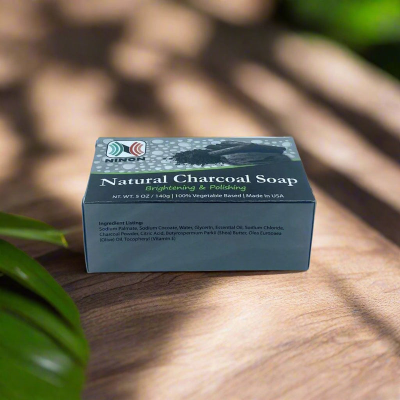 Ninon Natural Charcoal Soap Polishing 5oz