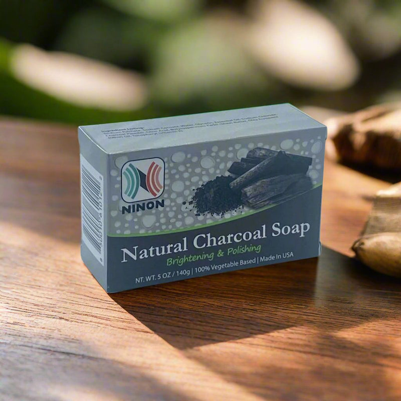 Ninon Natural Charcoal Soap Polishing 5oz