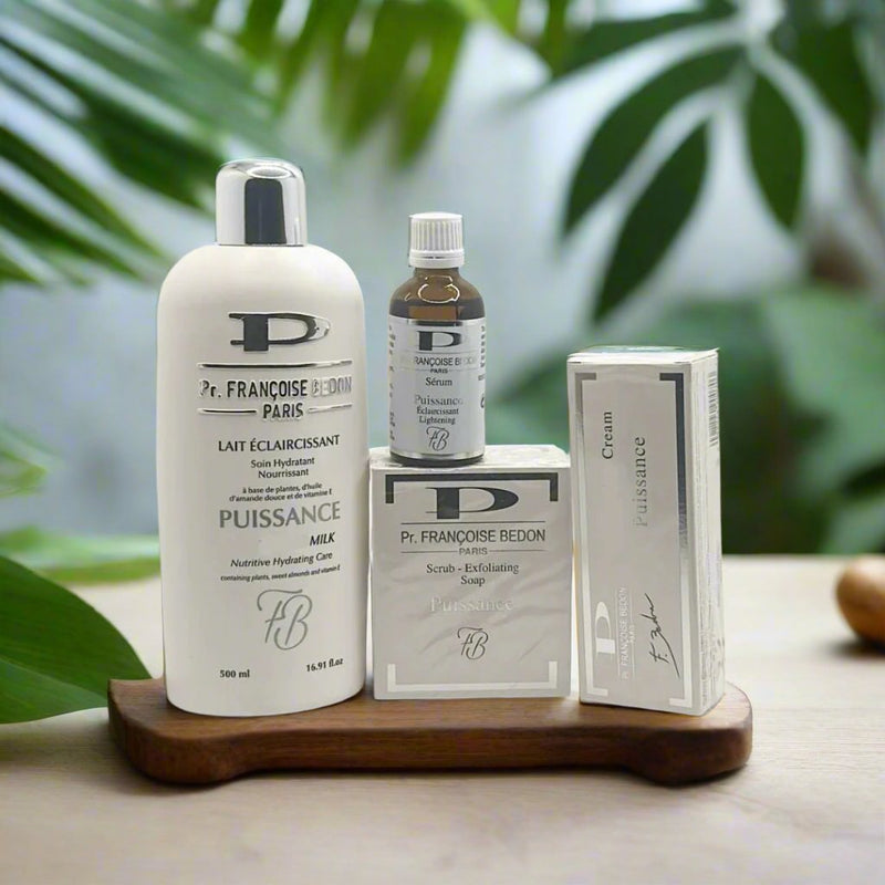 Pr. Francoise Bedon Puissance Kit Lotion,Serum,Cream&Soap