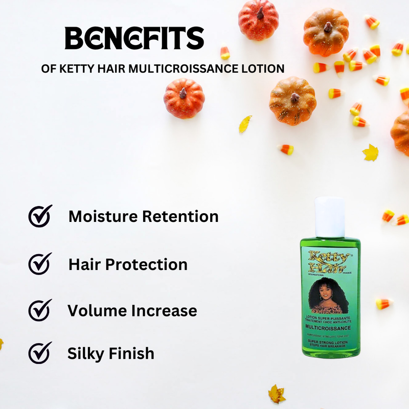 Ketty Hair Multicroissance Lotion 3.4 oz