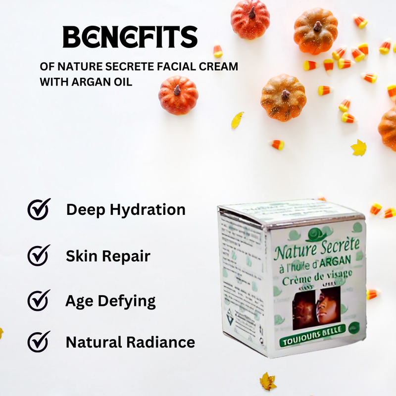 Nature Secrete Facial Cream With Argan Oil 40g