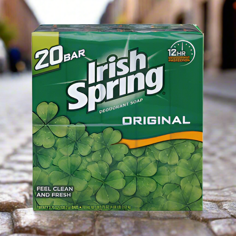 Irish Spring Original Bar Soap 4 oz/ 20 ct