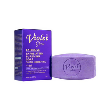 Violet Glow Extensive Exfoliating Purifying Soap 7 oz