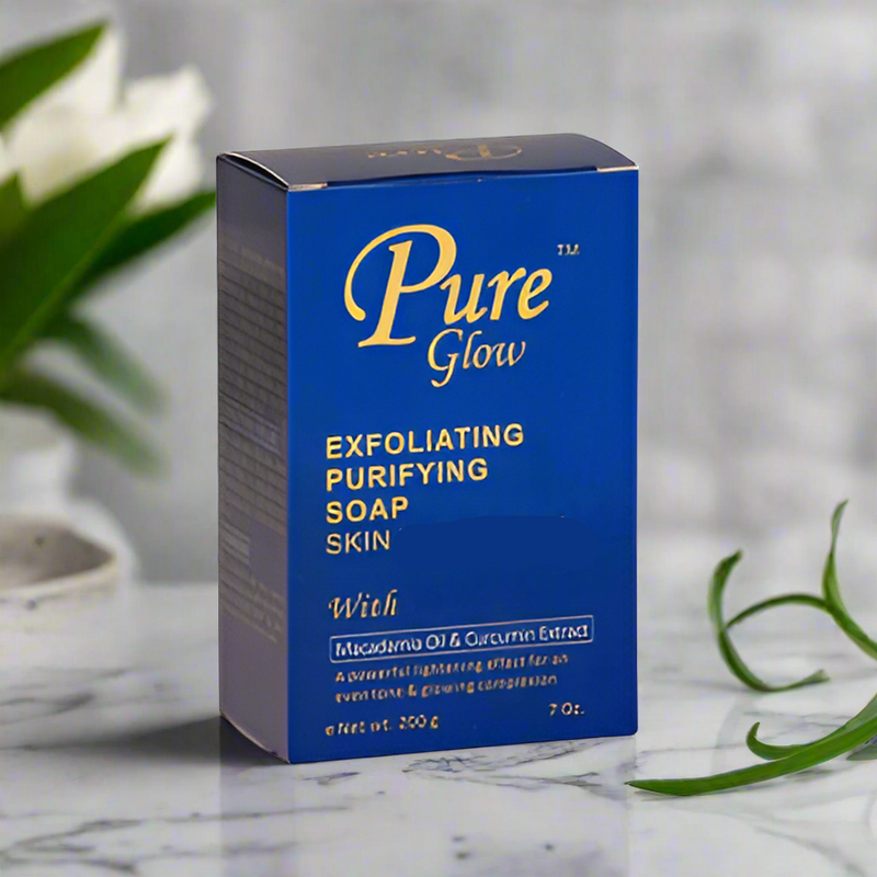 Pure Glow Exfoliating Purifying Soap 7 oz