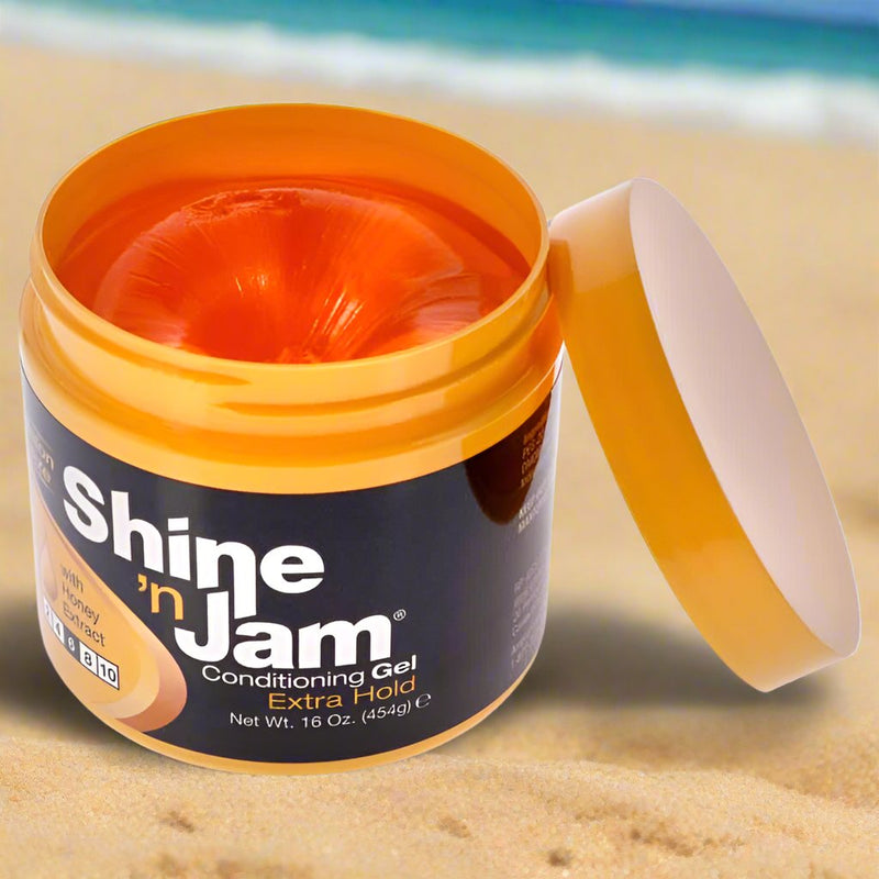 Ampro Shine N Jam Conditioning Gel Extra Hold 16 oz