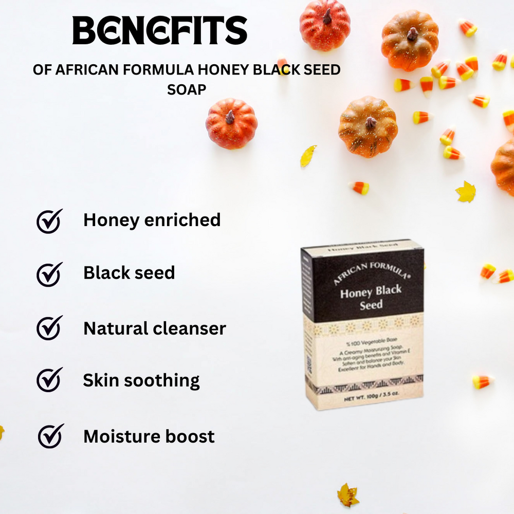 black seed flower honey benefits African Formula Honey Black Seed Soap 3.5 oz