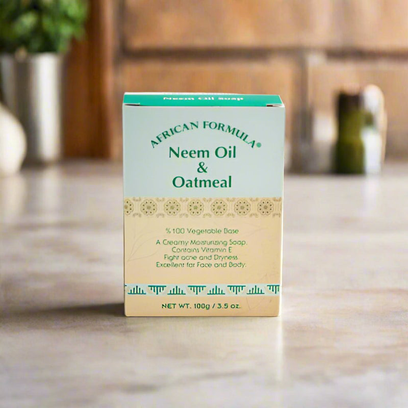 African Formula Neem oil & Oatmeal Soap 3.5 oz /100g