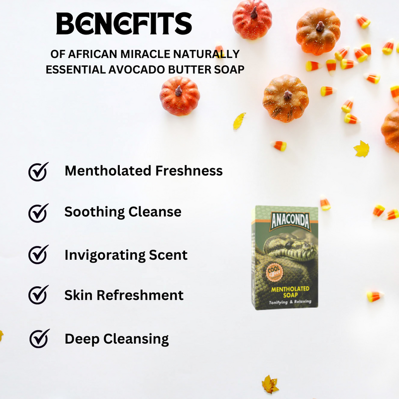 Anaconda Mentholated Soap 190g / 6.7oz