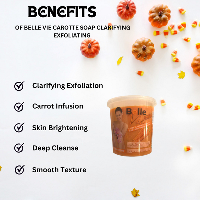 Belle Vie Carotte Soap Clarifying Exfoliating 670g