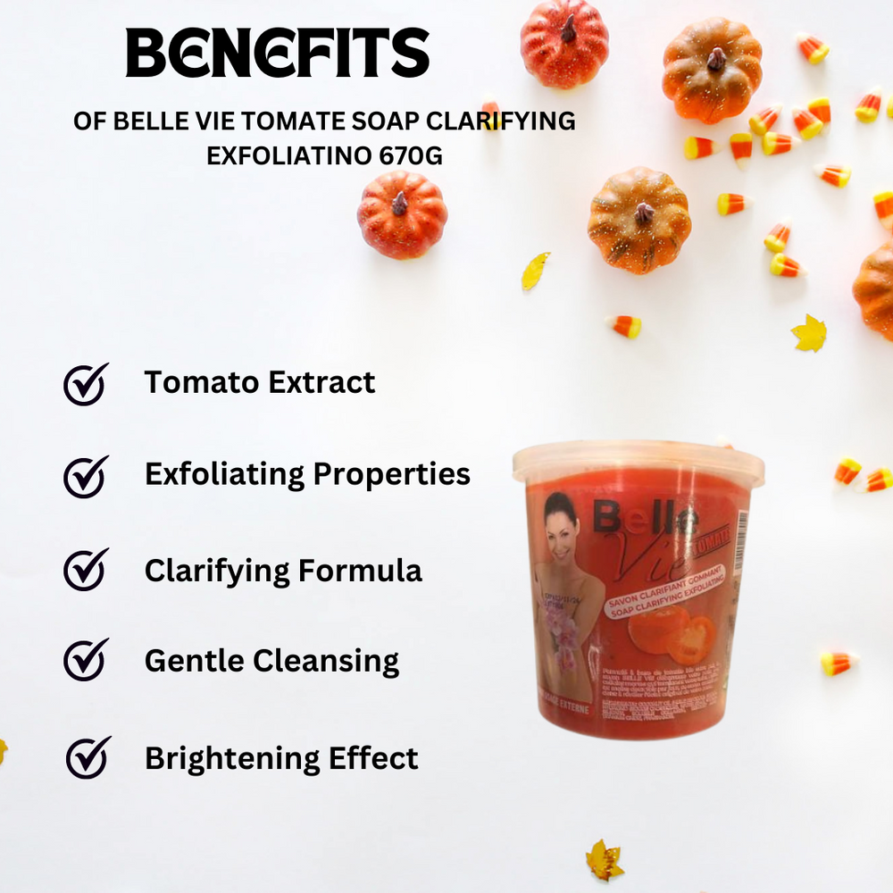Belle Vie Tomate Soap Clarifying Exfoliatino 670g
