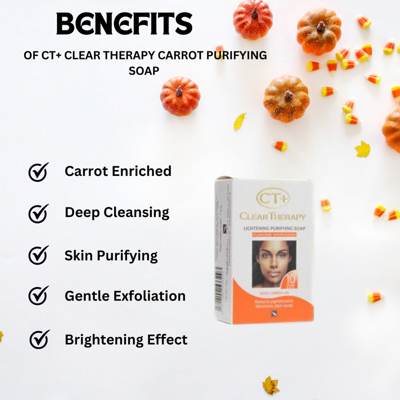 CT+ Clear Therapy Carrot Purifying Soap 5.8 oz