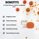 DRM4 MIRACLE Carrot  Scrubbing Soap 200 g