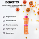 Fair & White So Carrot So White and Nourishing Oil 8.45 oz