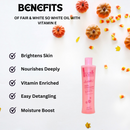 Fair & White So White Oil with Vitamin E 8.45 oz