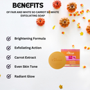 Fair and White So Carrot So White Exfoliating Soap 7 oz / 200g