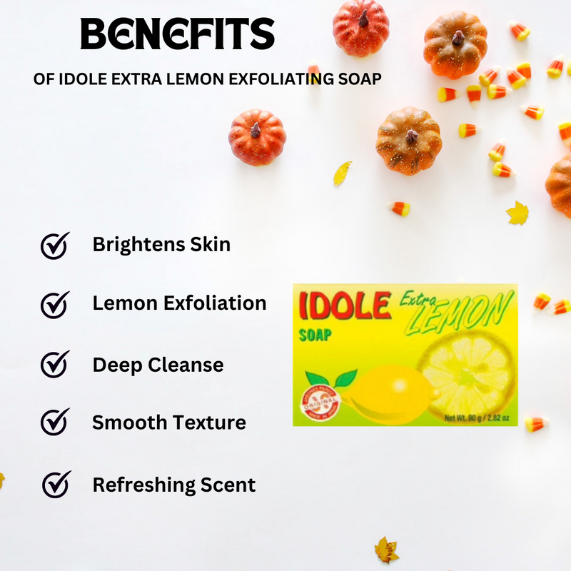 Idole Extra Lemon Exfoliating Soap 2.82 oz