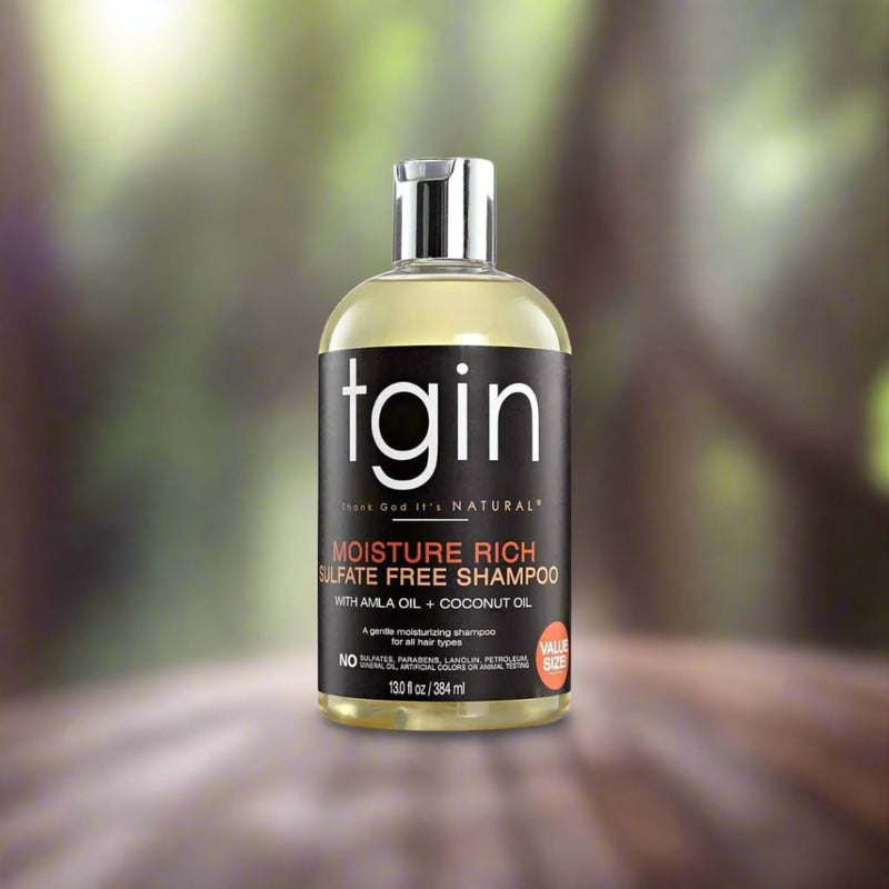 TGIN Moisture Rich Sulfate Free Shampoo with Amla and Coconut -13 fl oz