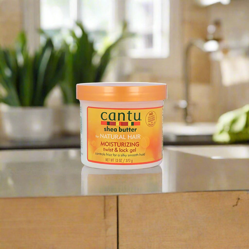 Cantu Shea Butter for Natural Hair Moisturizing Twist & Lock Gel 13 oz