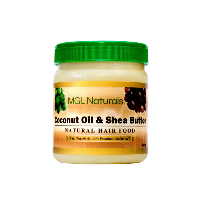 MGL Naturals Coconut Oil and Shea Butter Hair Food 400g