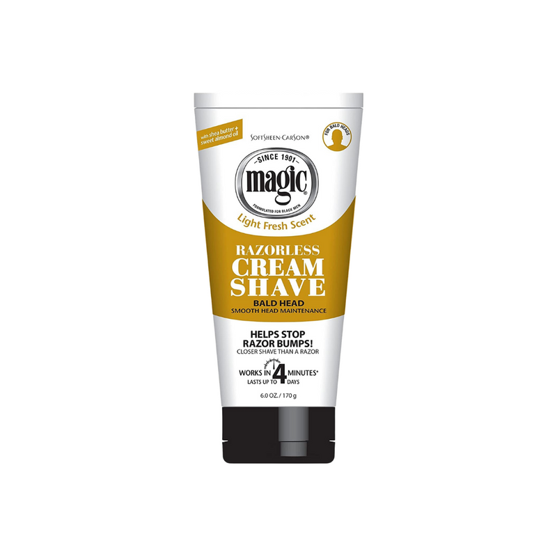 Magic Razorless Cream Shave Smooth 6 oz