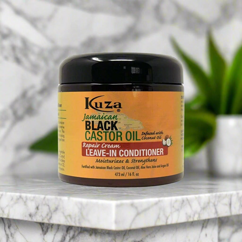 Kuza Jamaican Castor Oil Repair Cream Leave-in Conditioner 16oz