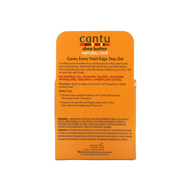 Cantu Shea Butter For Natural Hair Charcoal Sweat Protection Style Saver Packet  1.5oz each