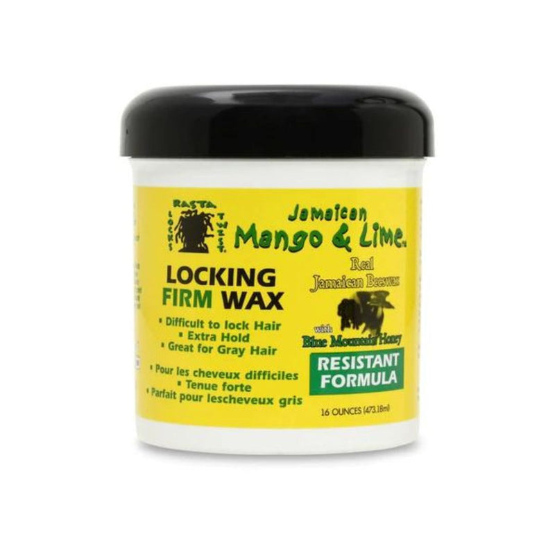 Jamaican Mango & Lime Locking Firm Wax Resistant 16oz