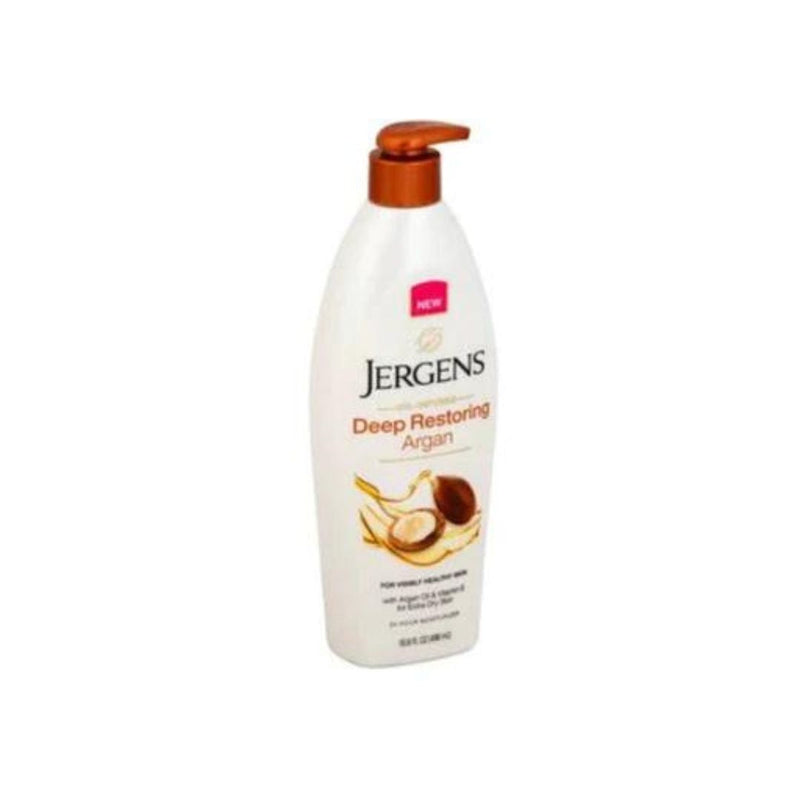 Jergens Deep Restoring Argan 24 Hour Moisturizer 21 Oz \ 621 Ml