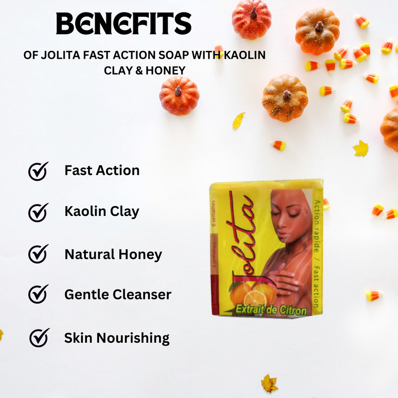 Jolita Fast Action Soap With Kaolin Clay & Honey 225g | 7.95oz