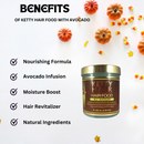 Ketty Hair Food with Avocado Oil 6.78 oz