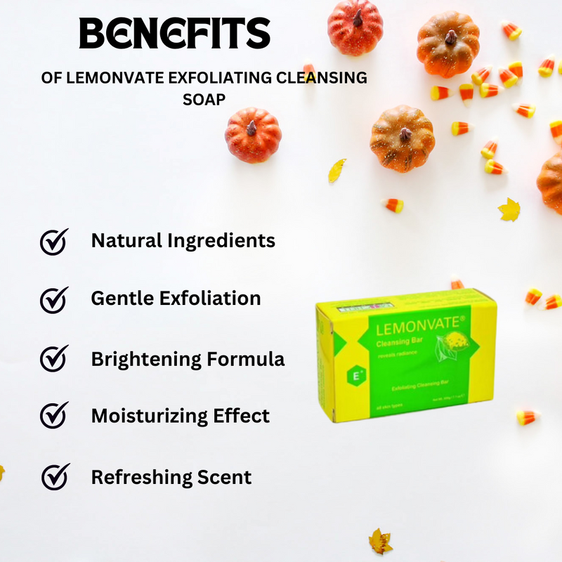 Lemonvate Exfoliating Cleansing Soap 200 g