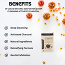 Lole's Natural Soap Activated Charcoal 150 gm