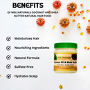 MGL Naturals Coconut Oil and Shea Butter Hair Food 400g