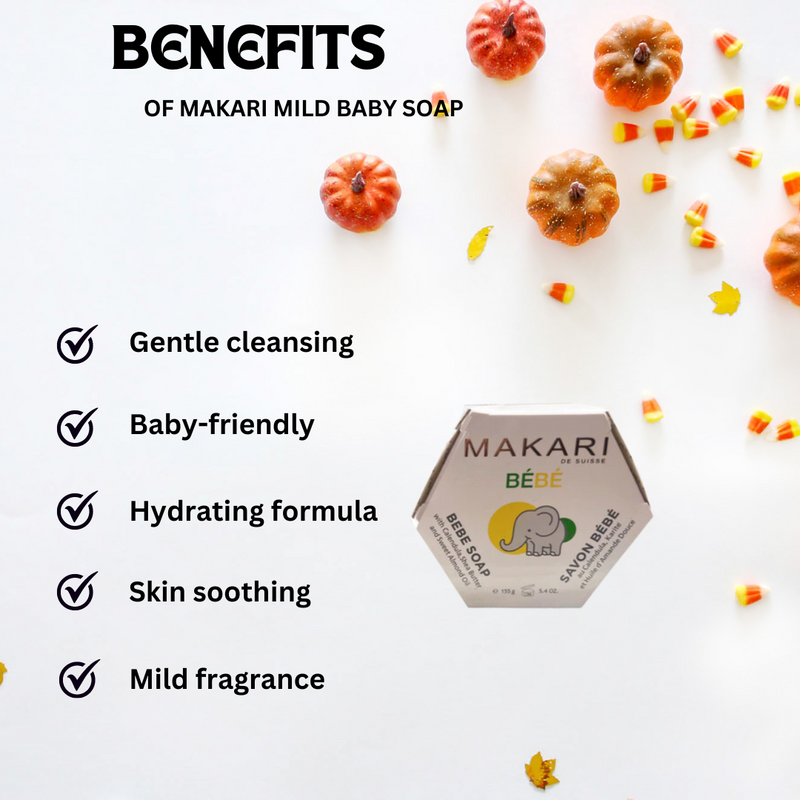 Makari Mild Baby Soap 155g