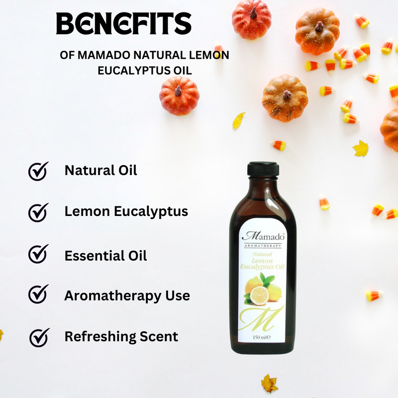 Mamado Natural Lemon Eucalyptus Oil 150ml