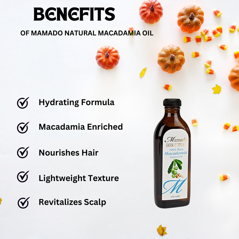 Mamado Natural Macadamia Oil 150ml