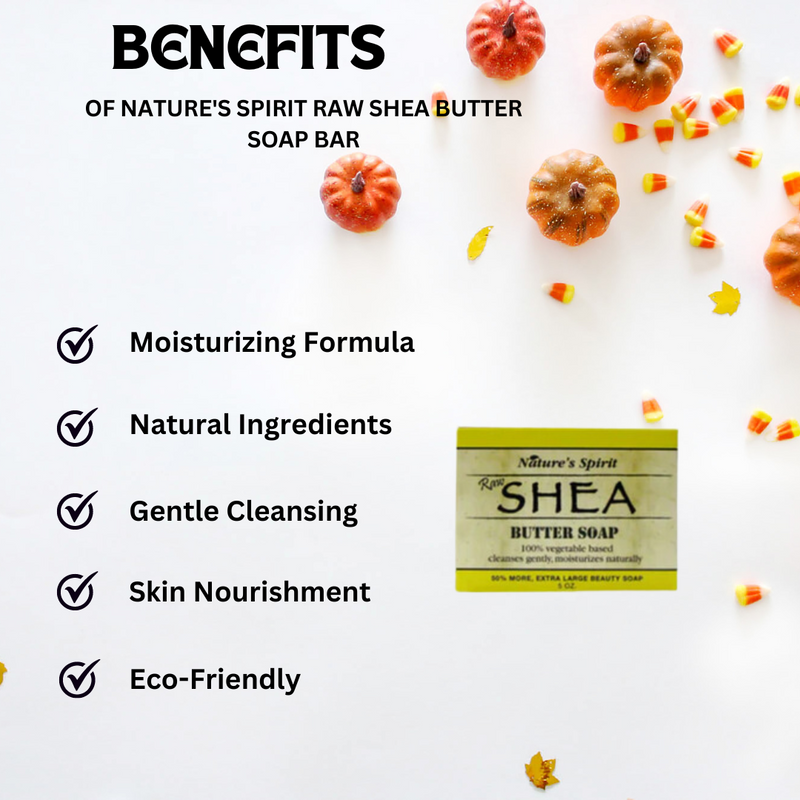 Nature's Spirit Raw Shea Butter Soap Bar 5 oz