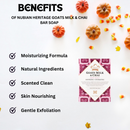 Nubian Heritage Goats Milk & Chai Bar Soap 5 oz