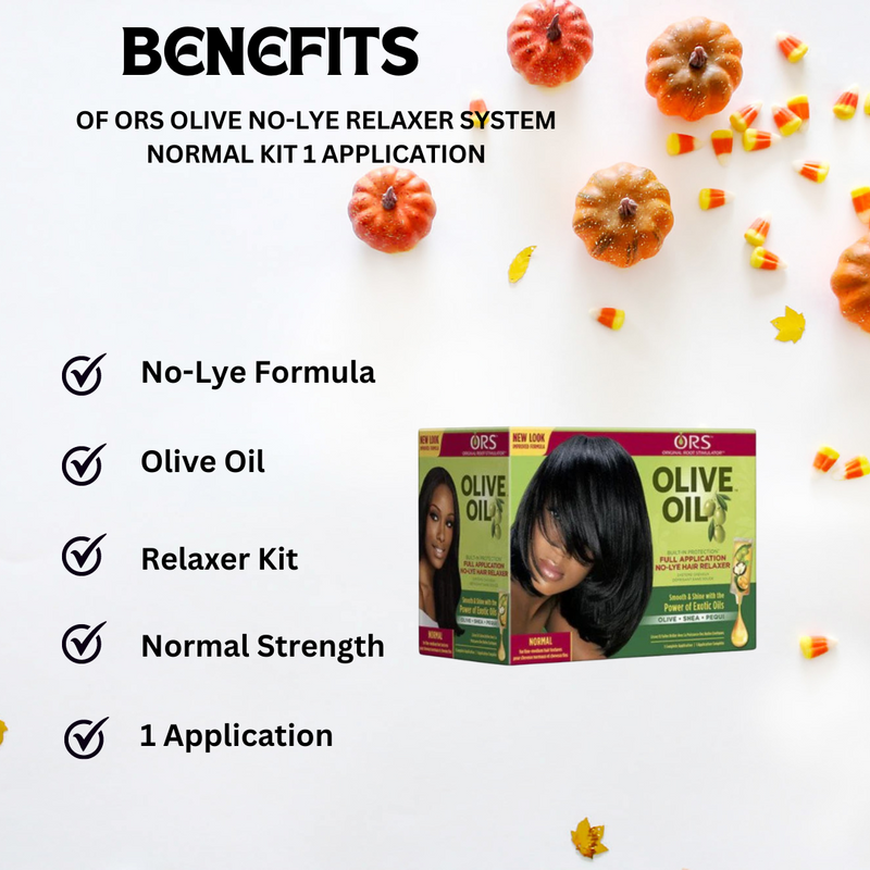 ORS Olive Oil No-Lye Relaxer System Normal Kit 1 Application