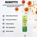 ORS Olive Oil Nourishing Sheen Spray Infused with Coconut Oil 11.7oz