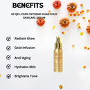 QEI+ Paris Extreme Shine Gold Skincare Serum 2.8 oz