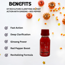 RICH & PURE Clarifying OIL Fast Action with Ginseng + Red Pepper - 60 ml