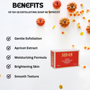 SH-18 Exfoliating Soap w/ Apricot 7 oz