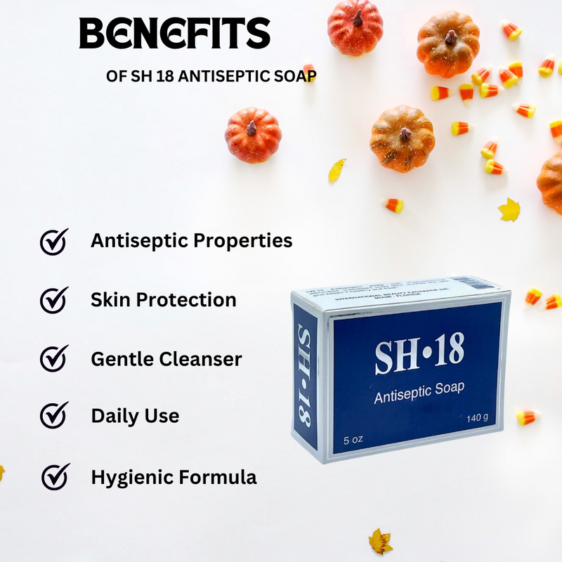 SH 18 Antiseptic Soap 140g