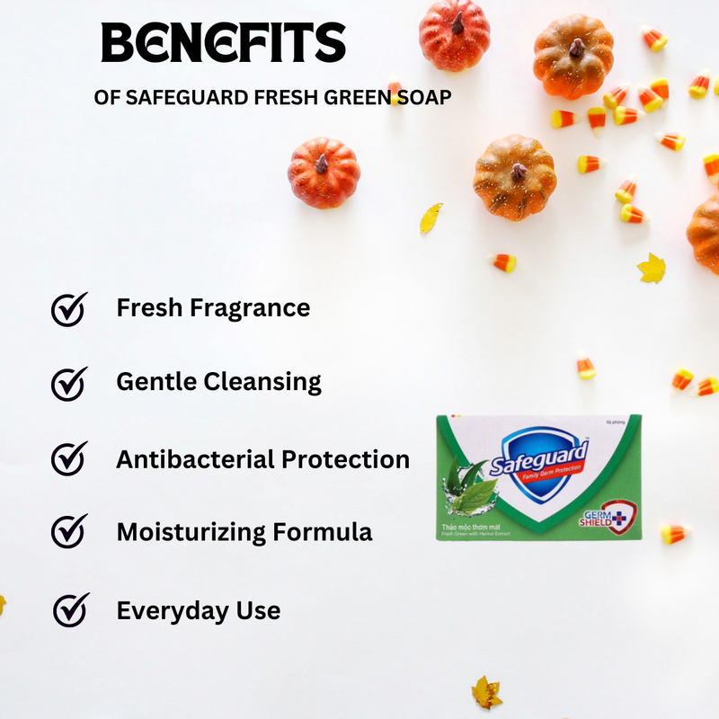 Safeguard Fresh Green Soap 130G