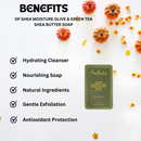 Shea Moisture Olive & Green Tea Shea Butter Soap